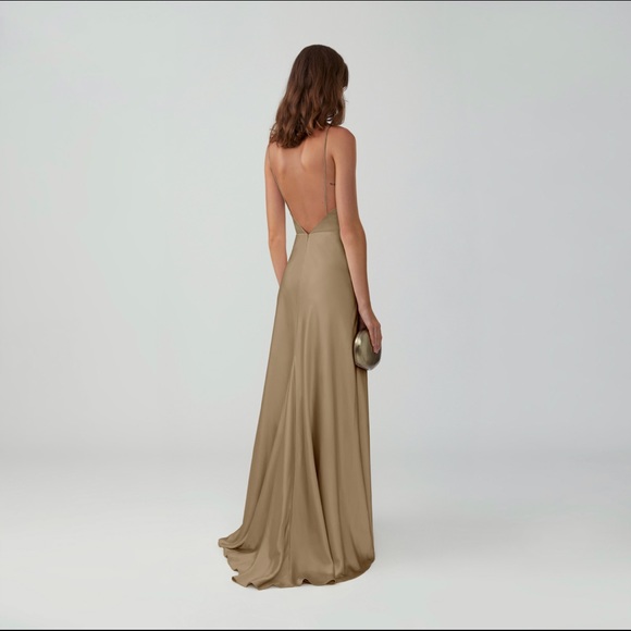 Fame & Partners Strappy Draped Gown - Picture 3 of 10